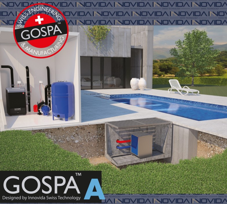 Pool-Wärmepumpe GOSPA-11A - Online Shop - Whirlpool Schweiz